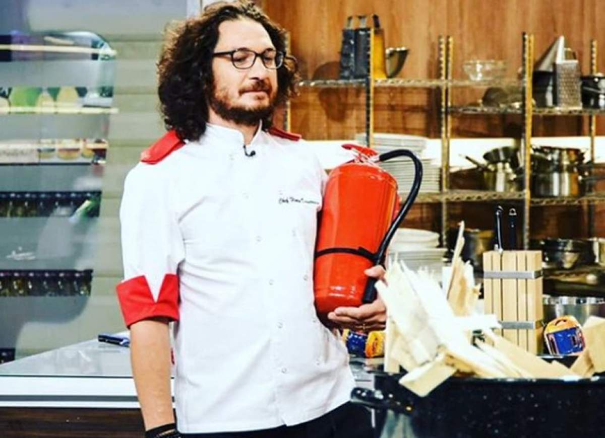 Chef Florin Dumitrescu, în stare de orice pentru fetele lui. Micuţele l-au machiat, iar el nu s-a ruşinat să apară aşa