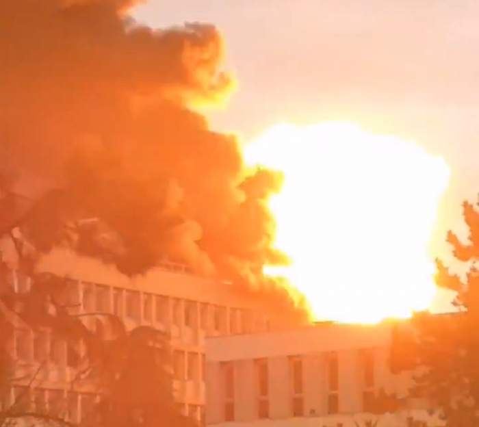 Explozie puternică în Franţa! Zona de la Universitatea din Lyon, evacuată