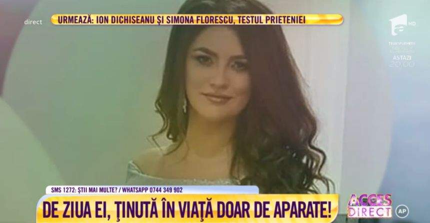 VIDEO / Mama Dianei, studenta aflată în moarte cerebrală, spune că fiica ei a dat semne de revenire. "Când a înţepat-o în deget l-a tras"