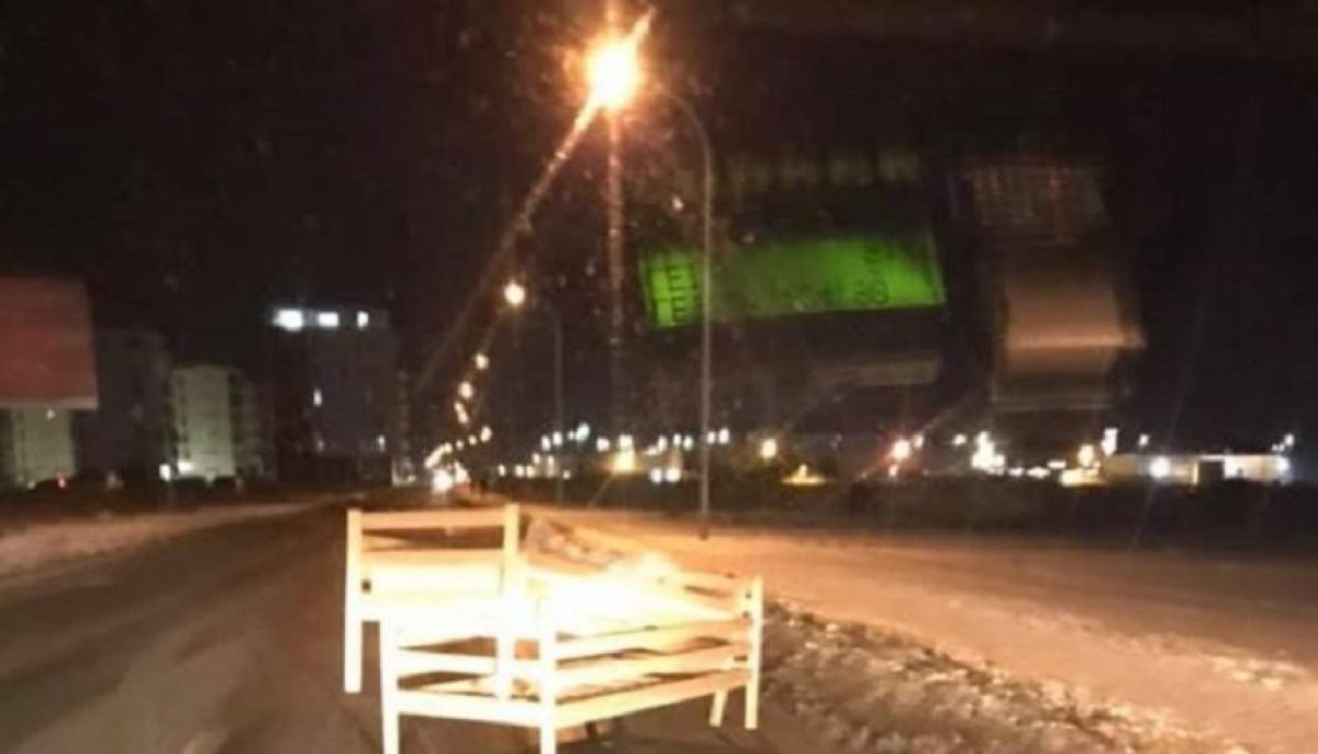 Un sibian şi-a pierdut patul pe stradă şi oferă recompensă pentru găsirea lui! Ce s-a întâmplat de fapt