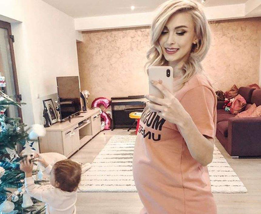 Cât s-a îngrășat Andreea Bălan în sarcină și ce greutate are bebelușul: „Oricum eram slabă”