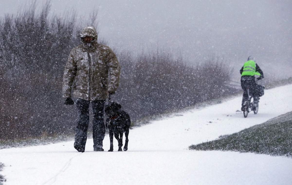 Un val de aer polar loveşte România. Unde vor fi cele mai scăzute temperaturi