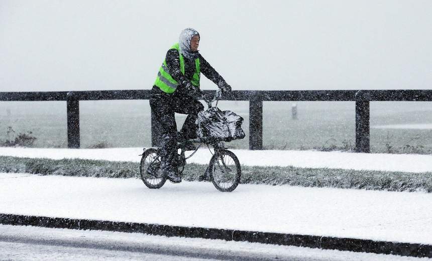 Un val de aer polar loveşte România. Unde vor fi cele mai scăzute temperaturi