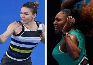 Simona Halep a fost eliminată de la Australian Open, după un meci spectaculos cu Serena Williams!