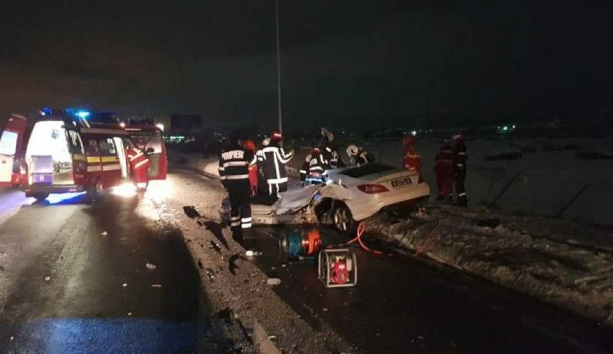 Accident devastator în Cluj, provocat de un tânăr drogat. Iubita lui de 20 de ani a murit pe loc