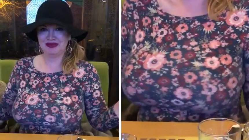 VIDEO / Şi-a luat o rochie mulată, fără sutien, şi a făcut show! Oana Lis a dansat de mama focului