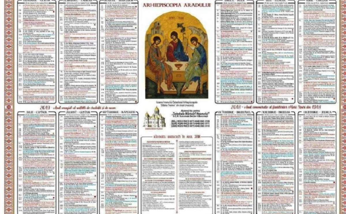 Calendar ortodox, sâmbătă, 26 ianuarie. Patru mari sfinți sunt pomeniți