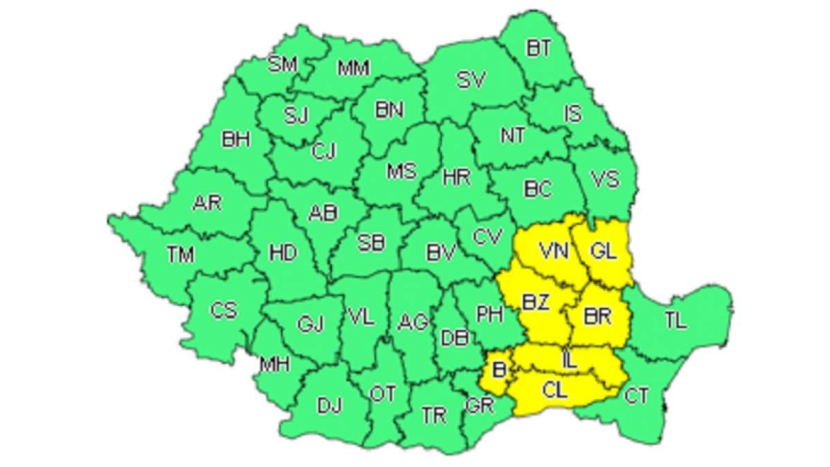 UPDATE: Informare meteo de vreme rea! Se anunță ploi, lapoviță și ninsoare în toată țara