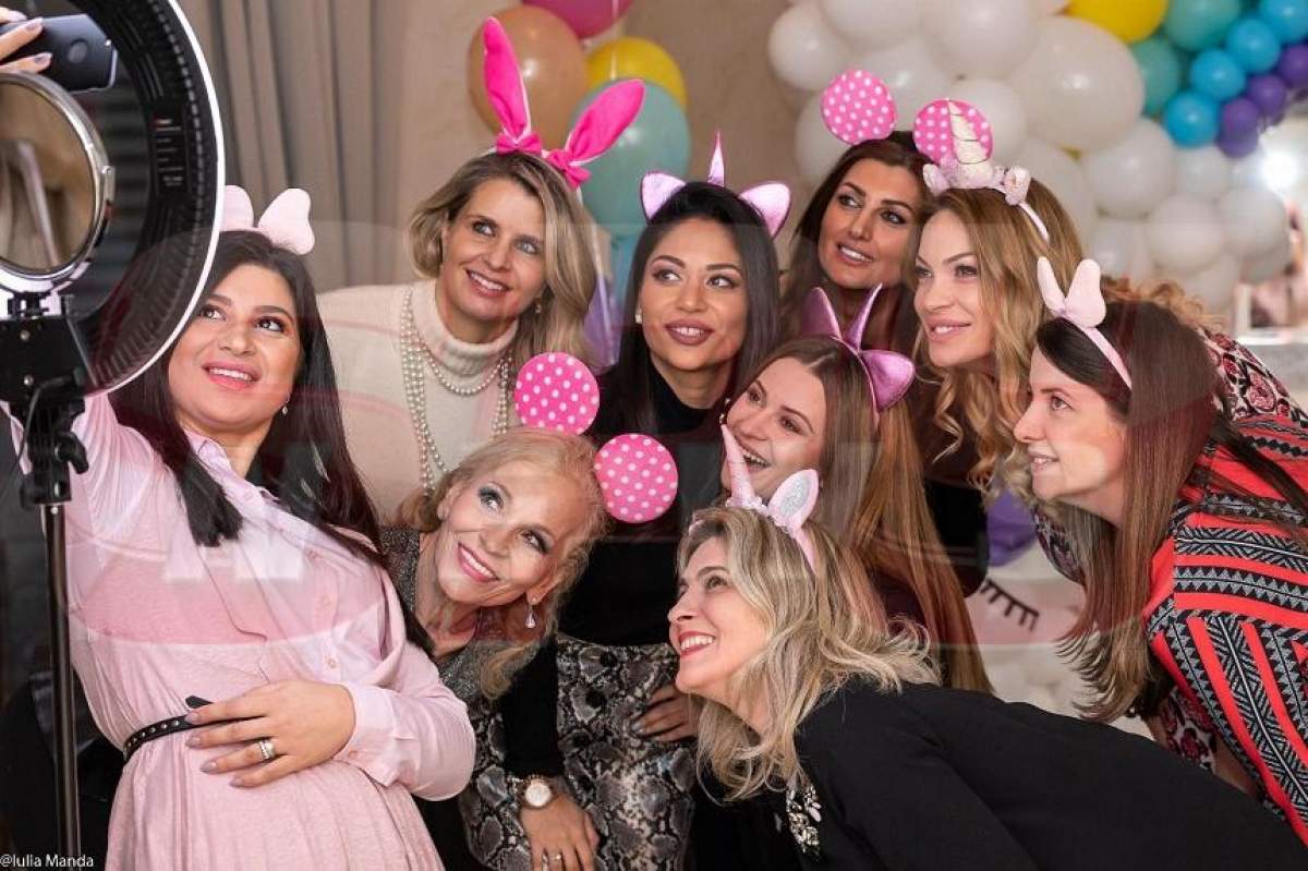 FOTO / Valentina Pelinel, baby-shower cu fast! A început numărătoarea inversă în familia Borcea, până la nașterea gemenelor