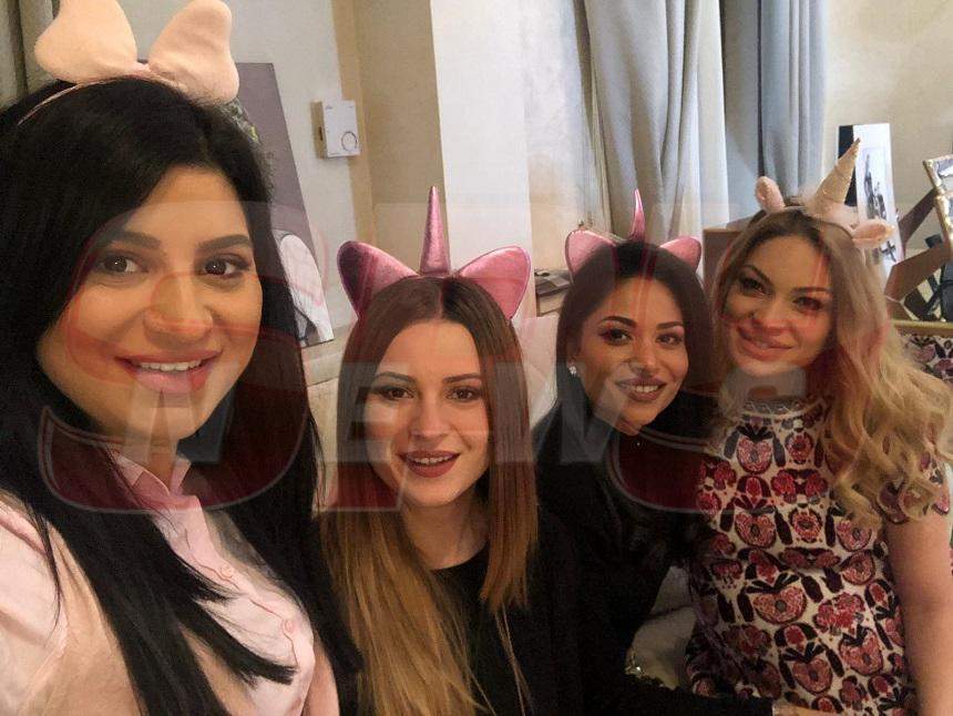 FOTO / Valentina Pelinel, baby-shower cu fast! A început numărătoarea inversă în familia Borcea, până la nașterea gemenelor