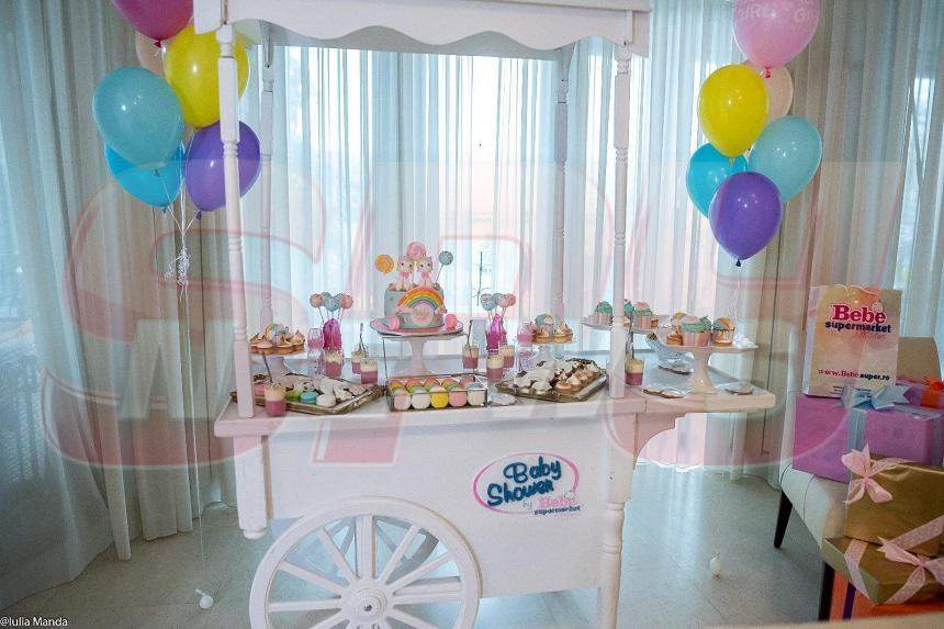 FOTO / Valentina Pelinel, baby-shower cu fast! A început numărătoarea inversă în familia Borcea, până la nașterea gemenelor