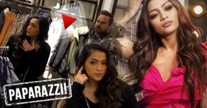 VIDEO PAPARAZZI / Imagini rare cu câştigătoarea „X Factor”! Cum este răsfăţată de soţ Bella Santiago