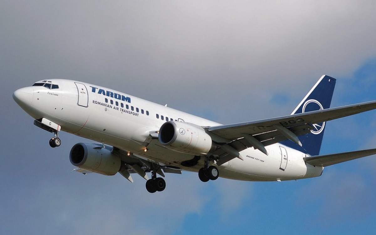 Panică în aer! Un avion al TAROM a fost întors de urgenţă