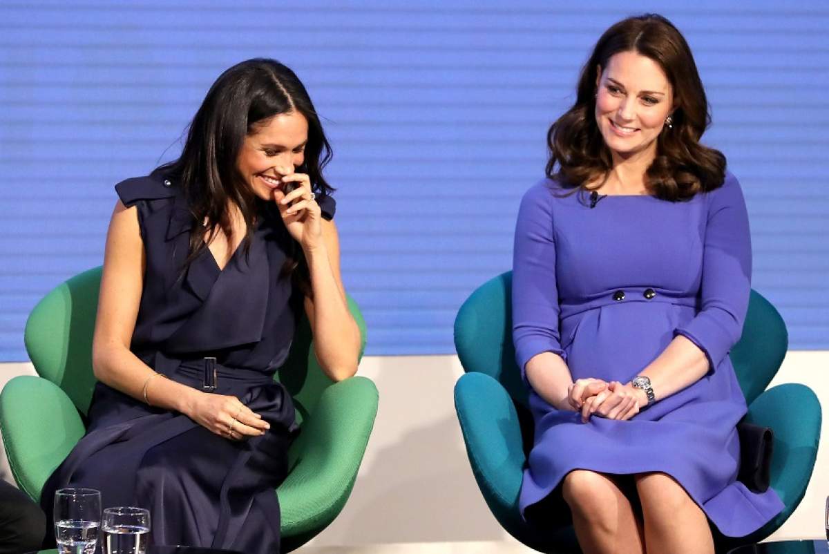 Ce transmit Kate Middleton și Meghan Markle, prin postura lor. Sunt total opuse!