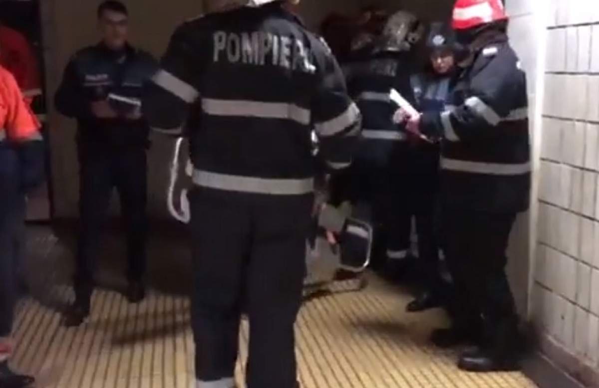 VIDEO / Om lovit de metrou, la stația Piața Romană. Ar fi vorba despre o tentativă de sinucidere