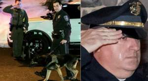 FOTO / Imagini emoţionante! Câine poliţist condus pe ultimul drum