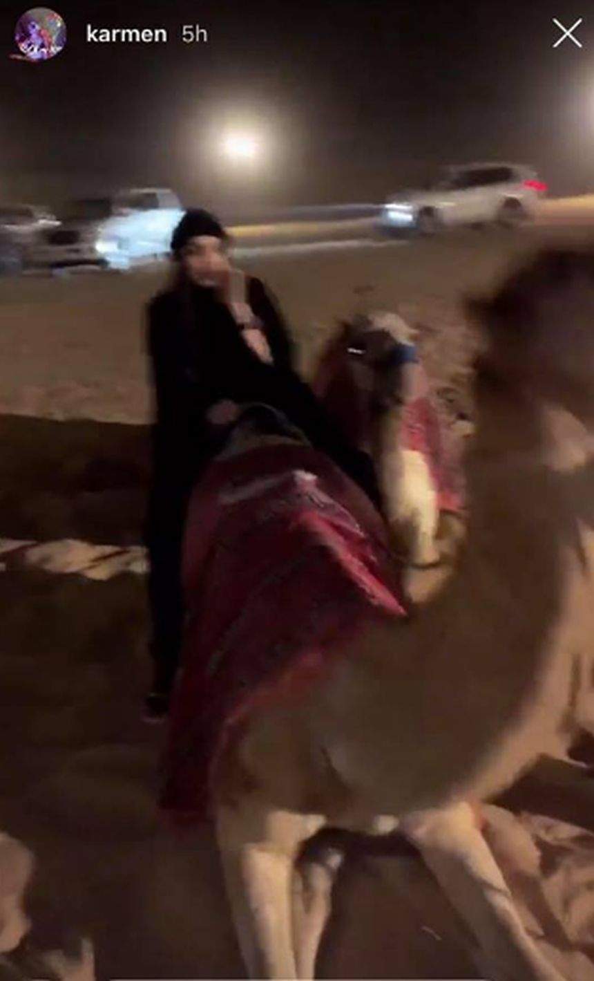 FOTO / Carmen Simionescu și-a pus sarcina în pericol în vacanța din Dubai. S-a speriat teribil