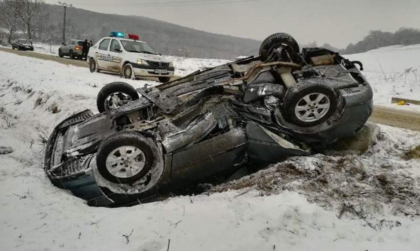 Accident grav la Sibiu! Fată de 17 ani, băgată în spital de iubitul vitezoman