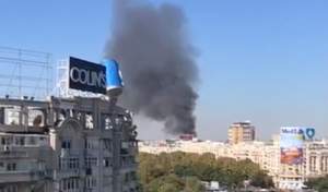 Incendiul din centrul Bucureștiului, provocat de un indian supărat după o ceartă cu iubita / UPDATE