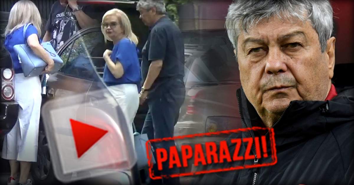VIDEO PAPARAZZI / Soţia lui Mircea Lucescu, pusă într-o situaţie jenantă de omul de încredere al familiei! Cum era să o păţească Neli din cauza unei gafe