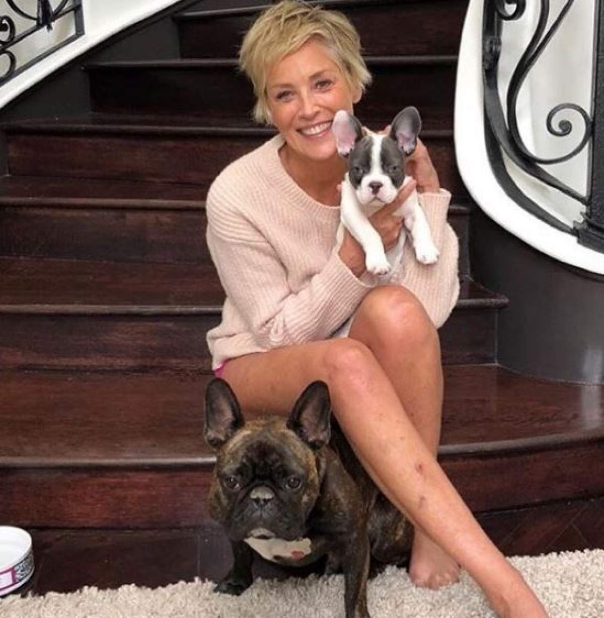 Sharon Stone, sex simbol la 61 de ani! Cum arată vedeta în bikini? FOTO