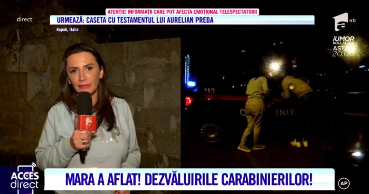 Femeia din România care ar fi văzut-o pe Alexandra Măceşanu în Italia se teme să mai vorbească. "M-a ameninţat că mă omoară"