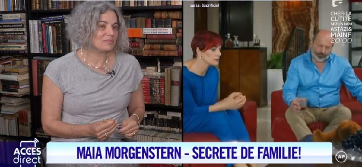Maia Morgenstern, dezvăluiri fără perdea despre fostul soţ, Claudiu Istodor: "Am o admiraţie nemăsurată". VIDEO