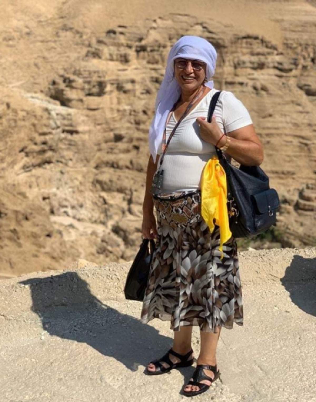 Prima soţie a lui Nicolae Guţă, vacanţă de vis în Israel! Mariana e tot timpul cu zâmbetul pe buze