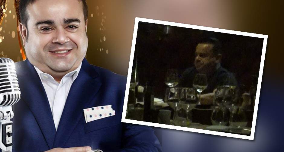 VIDEO PAPARAZZI / Imagini uluitoare cu Adrian Minune şi amanta! Cei doi amorezi, surprinşi în timp ce beau vin de la portbagaj într-un restaurant de lux