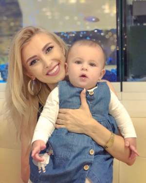 Andreea Bălan este în culmea fericirii. Fiica de 7 luni a rostit primul cuvânt. Care a fost acesta