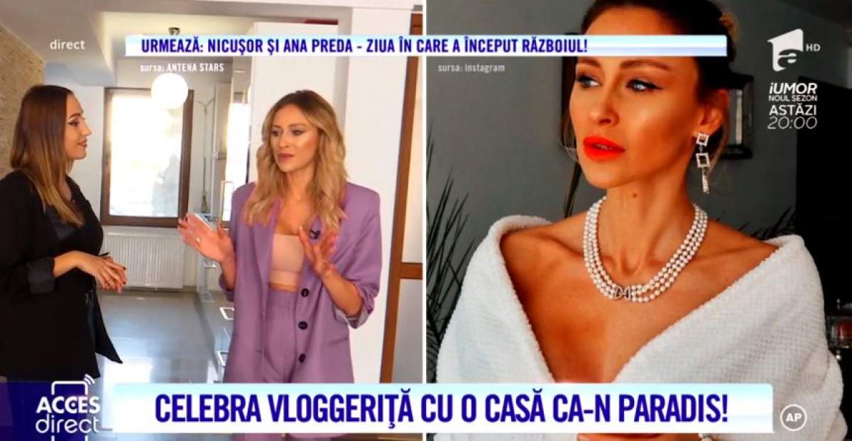 Ioana Chişiu are o casă care se învârte după soare. Cum arată vila de lux a celei mai iubite vloggeriţe din Cluj