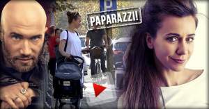 VIDEO PAPARAZZI / Imagini rare cu fosta lui Mihai Bendeac! Cum arată Andreea Vasile în rolul de mămică