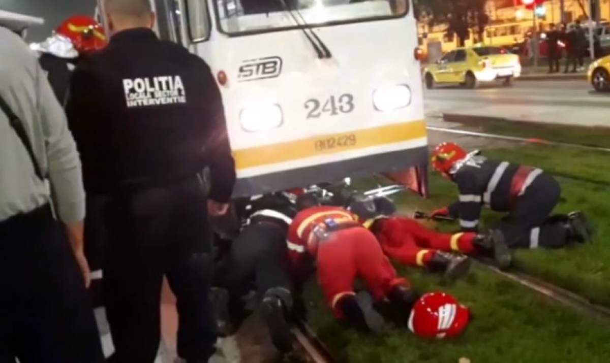 Un adolescent de 17 ani a fost lovit mortal de tramvai, în Bucureşti. Băiatul vorbea la telefon