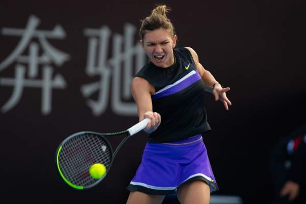 Turneul Campioanelor 2019 / Simona Halep a învins-o pe Bianca Andreescu, după un meci epic!