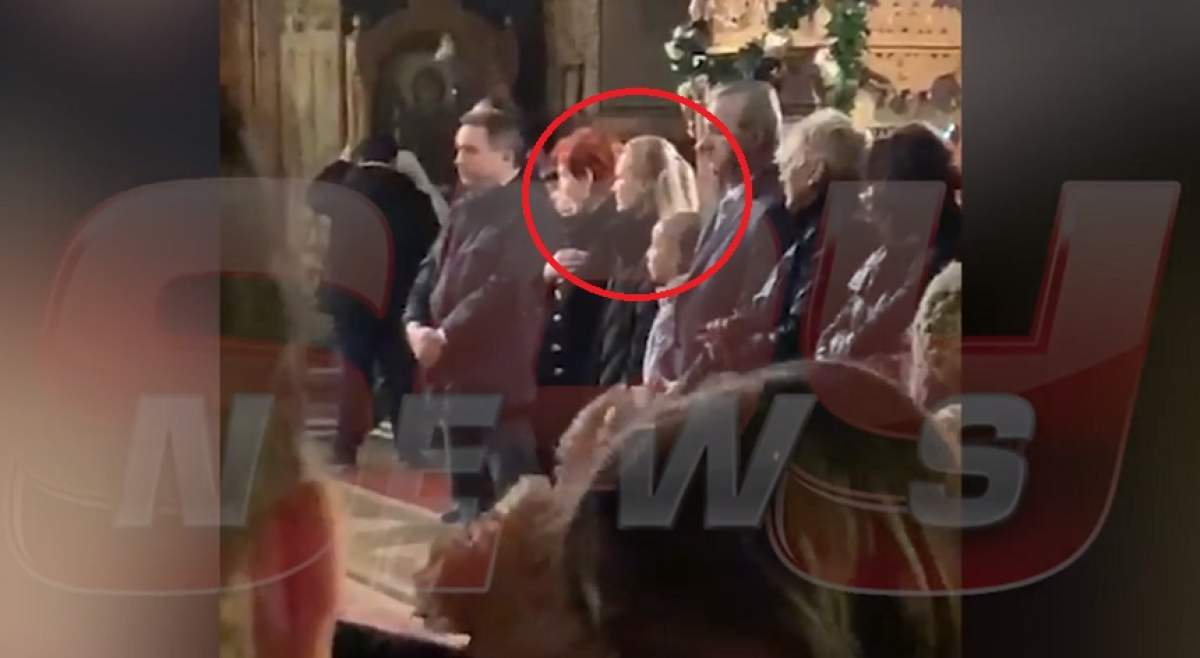 VIDEO EXCLUSIV / Simona Secrier, împietrită de durere lângă sicriul lui Mihai Constantinescu. Soția artistului trece prin cele mai grele momente!