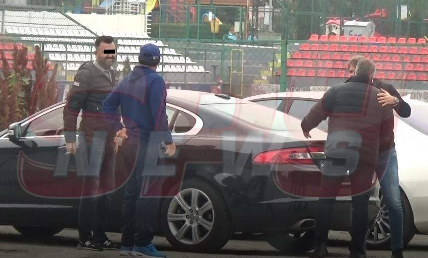 VIDEO PAPARAZZI / Florin Răducioiu îşi pregăteşte revenirea în fotbal! „Marele Blond” ar putea ajunge la un club suspectat pentru meciuri trucate