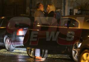 EXCLUSIV / VIDEO / Imagini incredibile cu Bianca Drăguşanu şi Alex Bodi, imediat după divorţ! Săruturi, lacrimi şi îmbrăţişări, în mijlocul străzii