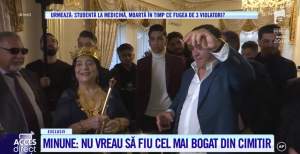 Nuntă aurită în familia Mariei Câmpina,  între 2 palate fermecate! Cei mai cunoscuți maneliști au întreținut atmosfera / VIDEO