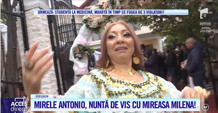 La soare te poți uita, dar la ea, ba! Mireasa nepotului Mariei Câmpina, ca o prințesă în ziua nunții / VIDEO