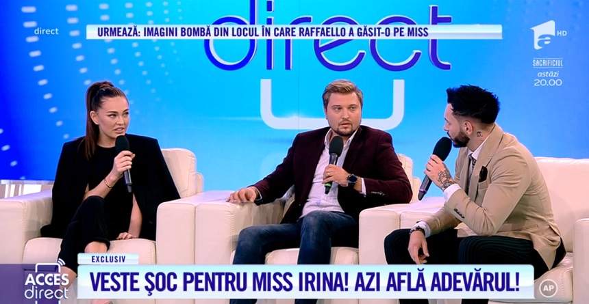 Miss Irina și Raffaello, față în față cu adevărul! Ce i-a făcut tânărul, în noaptea de care aceasta nu-și amintește / VIDEO