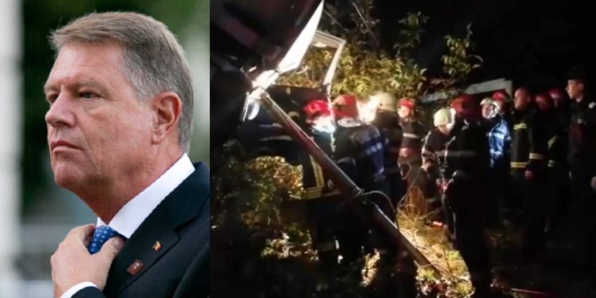 Mesajul lui Klaus Iohannis despre tragedia din Ialomiţa