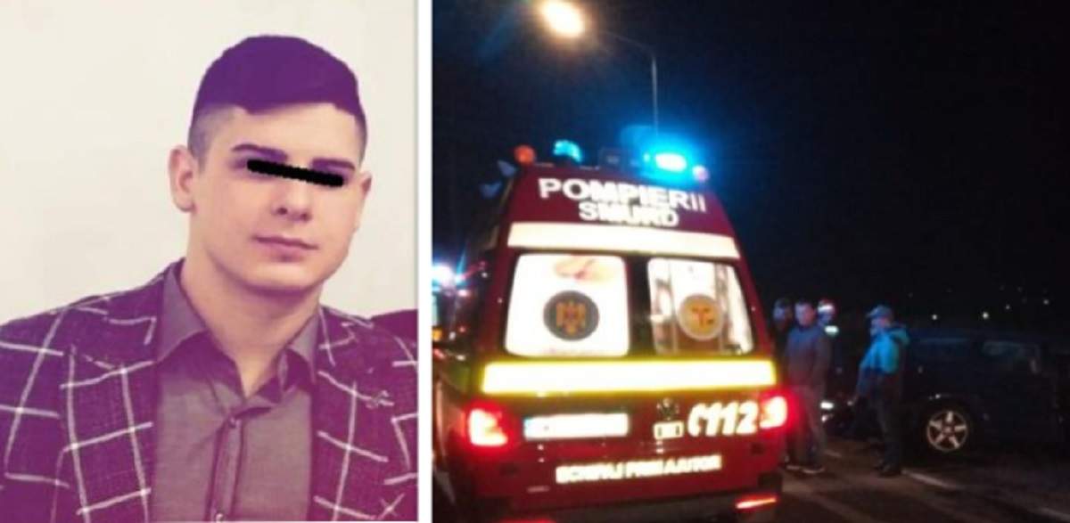 Andrei, un tânăr de 19 ani din Bistrița Năsăud, a provocat un accident cumplit! Tânărul a murit pe loc