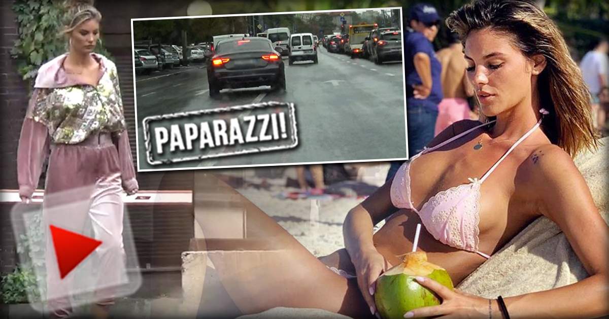 VIDEO PAPARAZZI / Iată ce face dragostea din om! Ramona Olaru, surprinsă în timp ce încălca legea de dragul iubitului