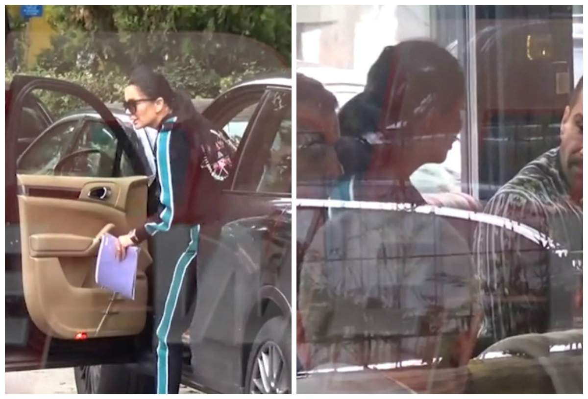 De la scandal, la bal! După ce Pastramă a fost bătut, Brigitte a ieșit la o masă în oraș. VIDEO PAPARAZZI