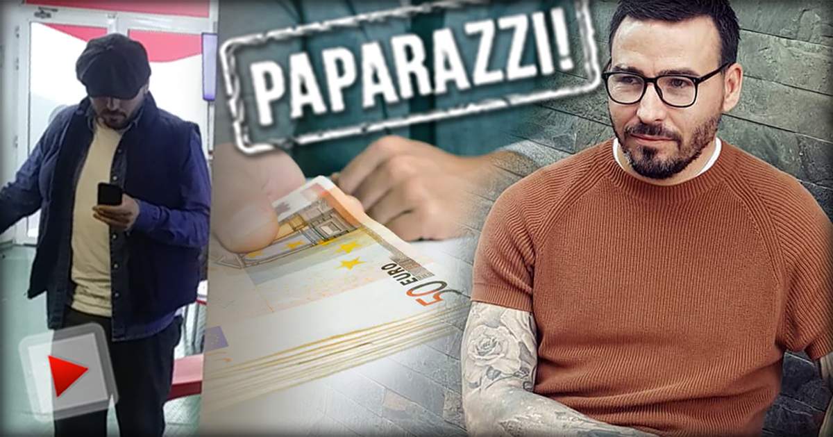 VIDEO PAPARAZZI / Ce-i mai place viaţa de prinţ! Iată cum vrea Adrian Cristea să se îmbogăţească fără să mişte un deget