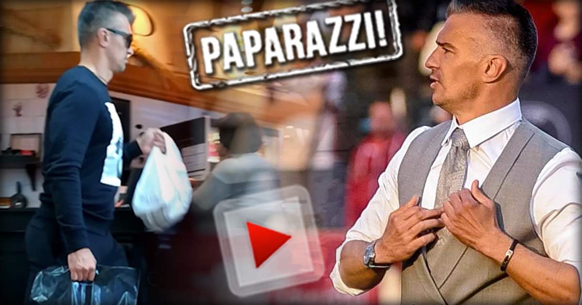 VIDEO PAPARAZZI / E „consumator” de top, iar asta e cea mai mare poftă a lui! Plăcerea nevinovată a lui Daniel Pancu