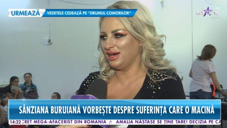 Sânzi, ce te-ai dolofănit! Blondina a dispărut din showbiz şi a luat proporţii / FOTO