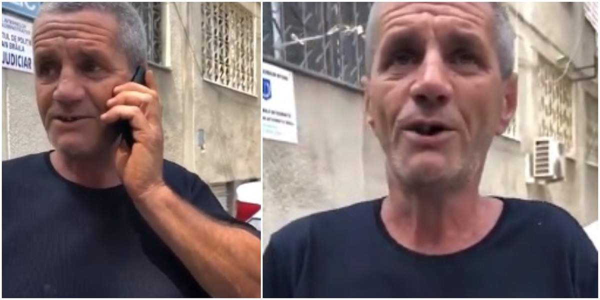 Un brăilean a fost filmat de un polițist în timp ce a cerut să fie arestat! Cum explică omul legii gestul de a posta imaginile pe Internet