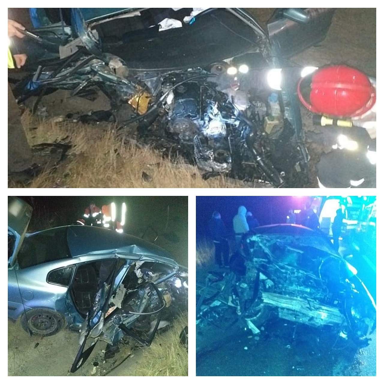 Noi imagini de la accidentul din Câmpulung Moldovenesc. Doi tineri au murit pe loc / FOTO