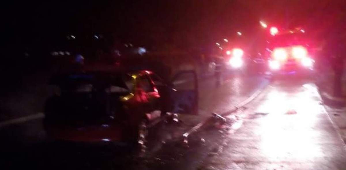 Accident grav la Cluj! Șoferul, găsit inconștient lângă mașină